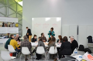 Quelle formation au design des politiques publiques ? Atelier animé par l'équipe pédagogique du DSAA Le Corbusier à l'invitation de la 27è Région. Biennale de Saint-Etienne, 2013.